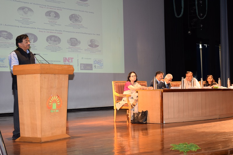 Conference on Achieving Sustainable Development Goals: Prospects and Challenges for India